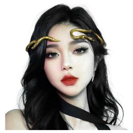 JKQBUX Bendable Snake Headpiece for Women Adjustable Punk Flexible Multi-Purpose Medusa hair Headbands Hollween Accessory