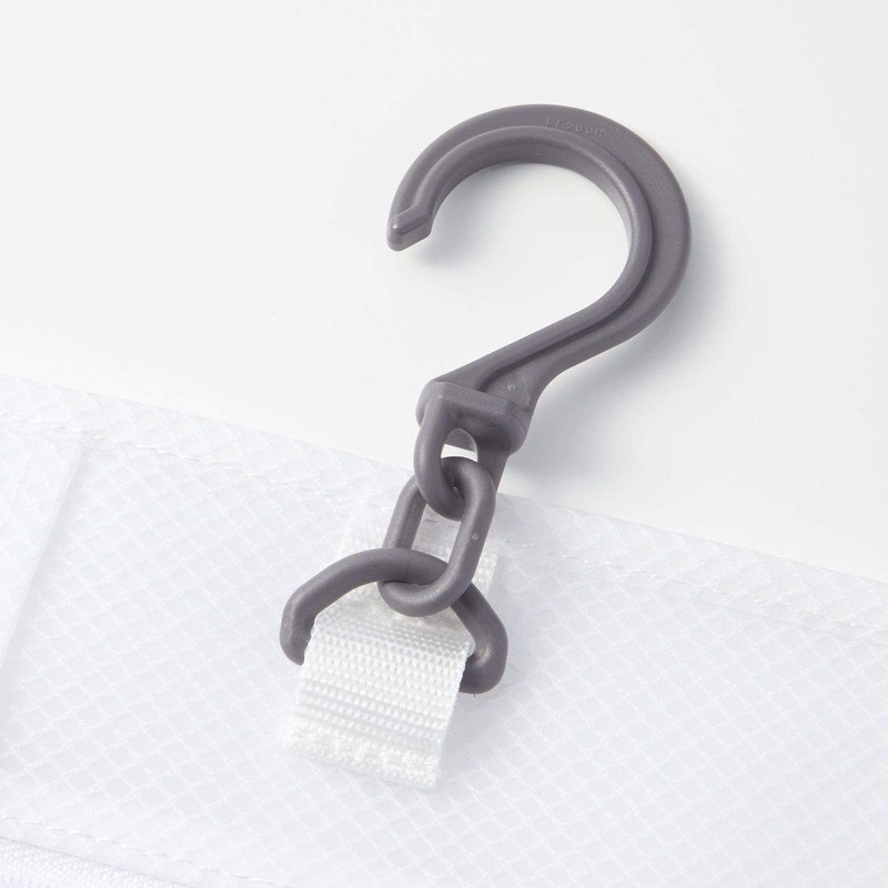 Muji 82203011 EVA Hanging Case, Approx. 8.7 x 5.7 inches