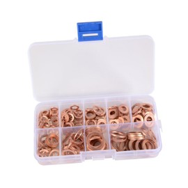 CHILDWEET Seal Cover Flat Washer Kit 200pcs Set Sealing Ring Assortment Quality Material