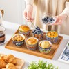 vancasso 6 Oz Ramekins Oven Safe Set of 6, Bohemian