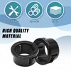 Litoexpe 50 Pack 5/8 Inch Cable Snap Bushing Grommet Protector