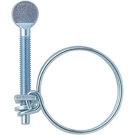 TRUSCO TWBN-16 Finger Screw Type Wire Band, Tightening Diameter 0.5 - 0.6 inches (13 - 16 mm) (Pack of 10)