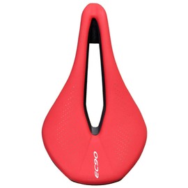 jpfashion Bicycle Seat Saddle MTB Road Bike Saddle Mountain Bike PU Breathable Perforation Soft Cushion Shock Absorption No Back Sore