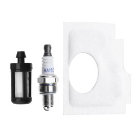 OTOTEC Set of 3 Air Filter Spark Plug Fuel Filter Compatible with Stihl MS170 2-Mix, MS180 2-Mix Chainsaw Replaces 1130 141 1700/0000 350 3500