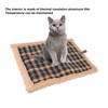 Self Warming Cat Bed, Soft Lambswool Improve Pain Washable Waterproof