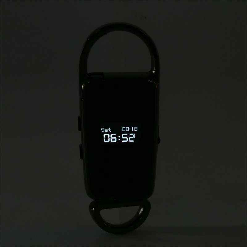 S23 Black Mini Key Ring Shape USB Flash Drive MP3