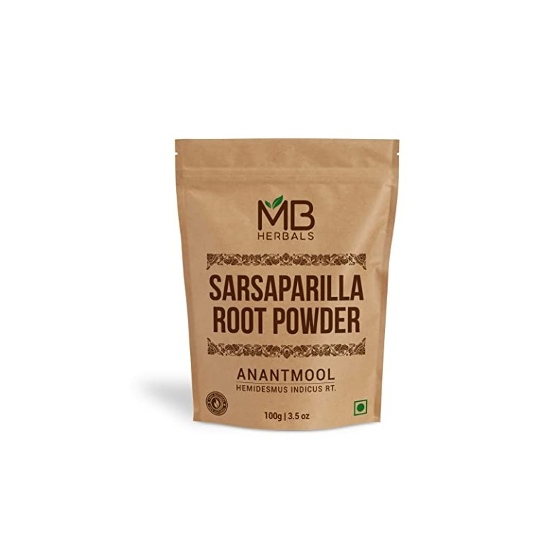 MB Herbals Sarsaparilla Root Powder 100 Gram (3.5 oz) |