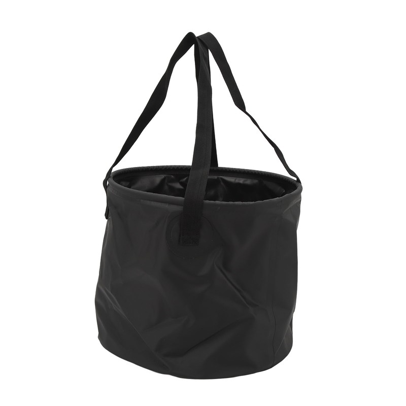 20L Portable Camping Bucket PVC Folding Water Bucket High Capacity
