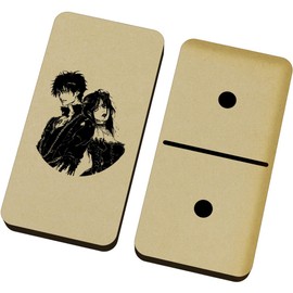 Azeeda 'Goth Couple' Domino Set & Box (DM00048118)