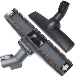 for Miele, Horse Hair Vacuum Brush Attachments with Wheels - Vacuum Cleaner Attachments for Carpet, Tile Hard Floors - 1-3/8 Inch Hardwood Floor Vacuum Attachment