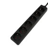 UNITEC TSD 6-Way 1.4 m Black
