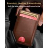 avanture Wallet for Men Card Holder: Pop Up Card Case,