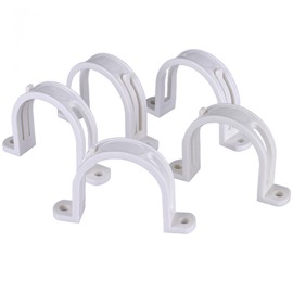Central Vacuum 2" PVC pipe straps clamps - (qty 5)