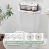 Toilet Paper Basket 1 Pack 14" Toilet Tank Tray Rustic