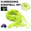 AIMALL Glow-in-The-Dark Basketball Net, High-Quality Fluorescent Light-Up Hoop Net, Durable