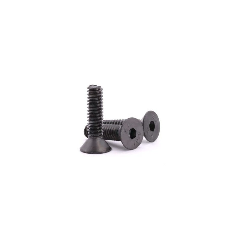 M4-0.7 x 8mm (100 PCS) Countersunk Head Socket Cap Screws,