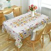 cusugbaso Spring Tablecloth 60x120 for Recatangle Table - Spring Decorations