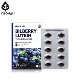 Njet Origin 엔젯오리진빌베리 루테인 토탈 아이케어(600 x30캡슐) X2통 NJet Origin Bilberry Lutein Total Eye Care (600 x 30 Capsules) X2 Bottles
