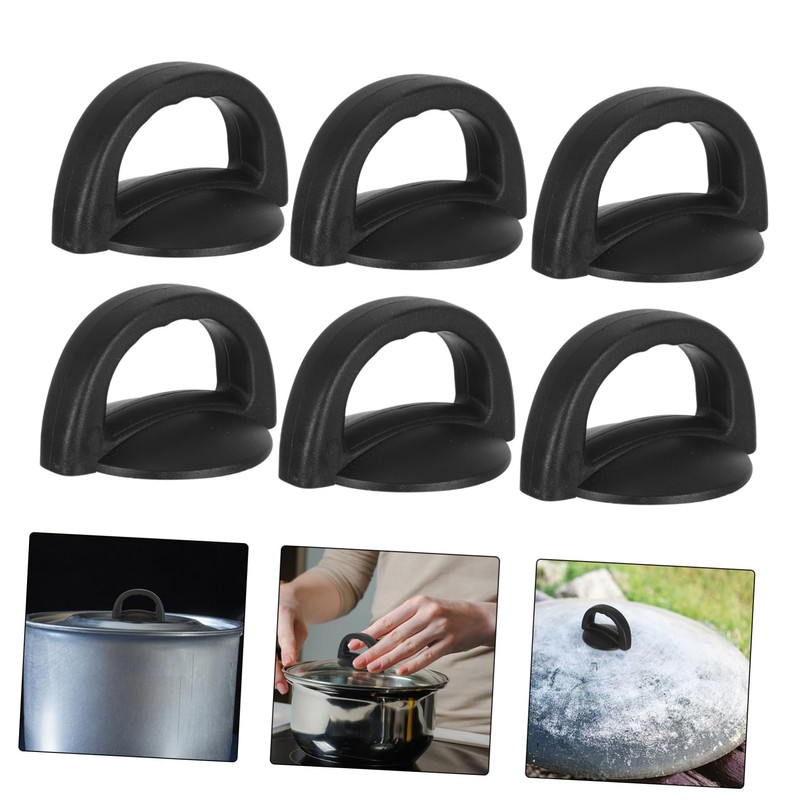 SHINEOFI 10pcs Cookware Lid Knobs Heat Resistant Replacement Handles for