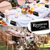 Resurhang Resurhang 300 Pcs Paper Table Reserved Sign with Name