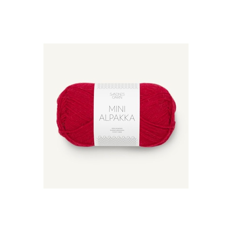 Sandnes Garn Mini Alpaca 4219 Red