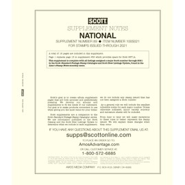 2021 Scott National Supplement
