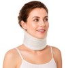 Neck Brace with Detachable Support Strips, Adjustable Neck Support