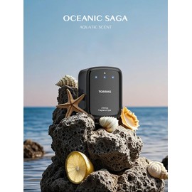 TORRAS Car Fragrance Diffuser Refill (Aquatic Scent: Oceanic Saga) -1500 Sprays, Made with Natural Plant Extracts, French Imported Fragrance, CF11 Replaceable Scents Box