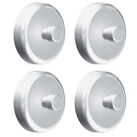 Kantek Magnets for Acrylic Glove/Paper Towel Dispensers, Clear, Set of 4 (AHM001)