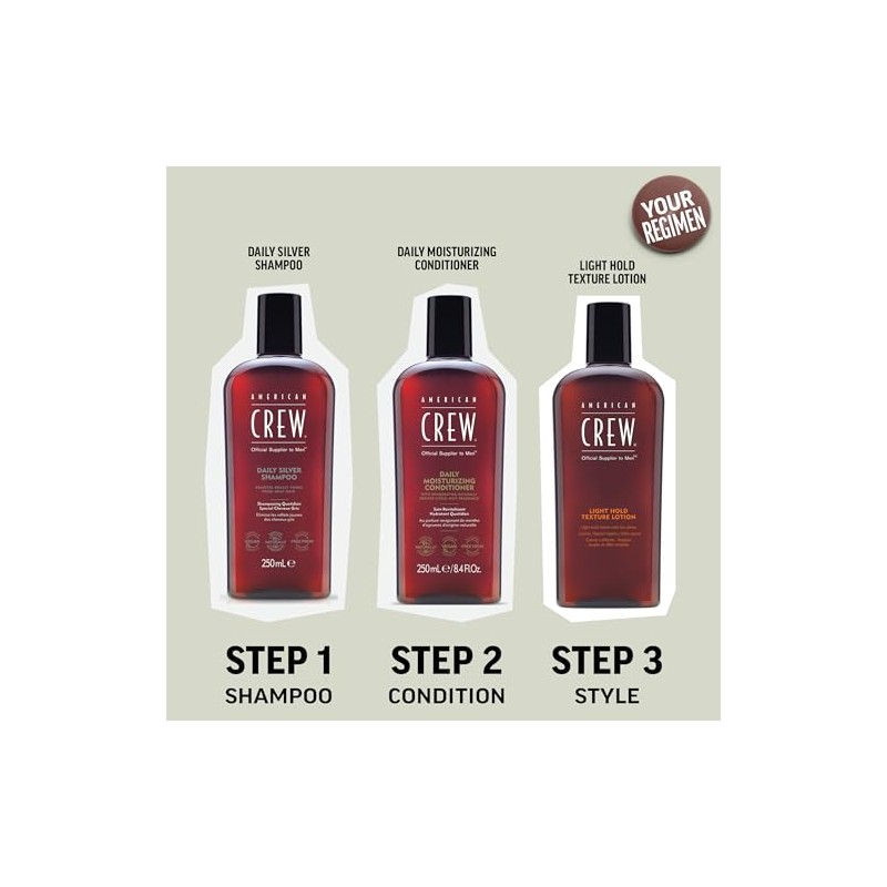 American Crew Daily Silver Shampoo 250 ml