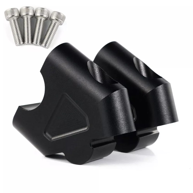 xitomer Motorcycle Offset Handlebar Riser Relocator Set Fit For Svartpilen