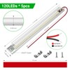CT CAPETRONIX 12v Led Light Strip, 120leds 1500LM 12 Volt