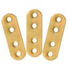 Dsjnf Iron Splicing Plate Connector Flat Straight Bracket with Hole