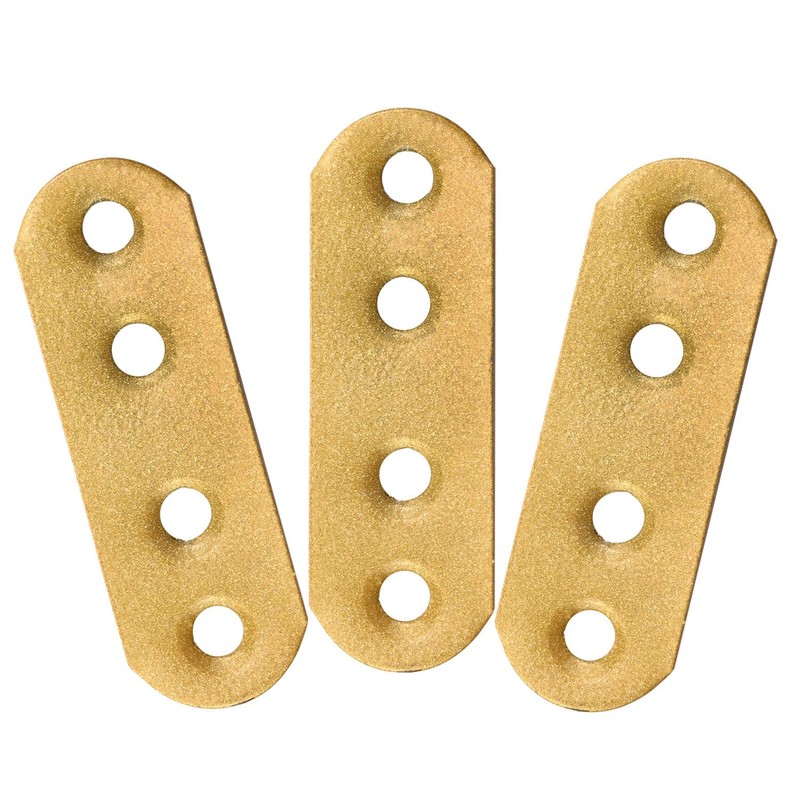Dsjnf Iron Splicing Plate Connector Flat Straight Bracket with Hole