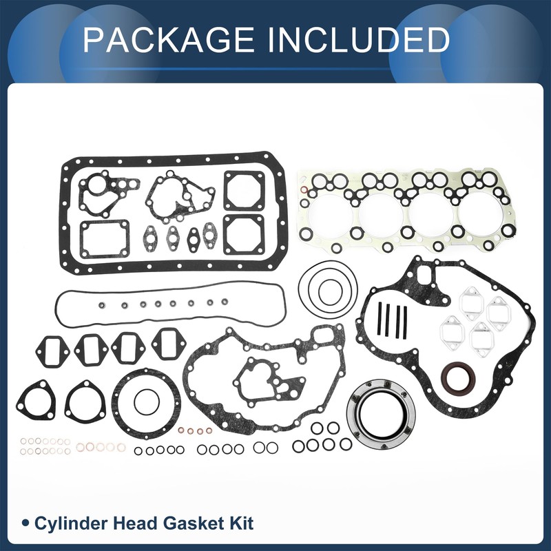INFINAUTO Cylinder Head Gasket Kit Engine Valve Gasket Set No.ME997273