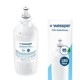 Wessper Refrigerator Water Filter Replacement for 7440000, 7440002, 7731240-00, 744000200 Quick Connection Filter, Removes Chlorine and Harmful, Reverse Osmosis Water System - White