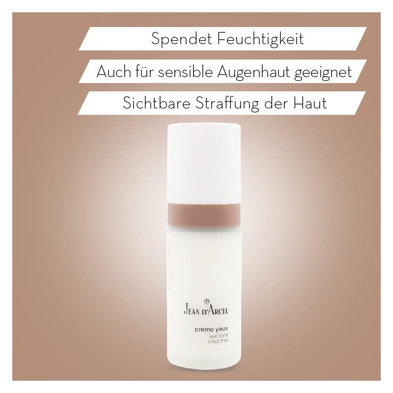 JEAN D'ARCEL VÉGÉTALIE Creme Yeux Eye Cream 100% Vegan for