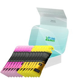 Torq Energy Gels with Guarana (Natural Caffeine) - Selection Box of 12 Gels (6 x Forest Fruits, 6 x Banoffee)