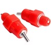 10Pcs Red Automatic Poultry Easy Installation Watering Nipples Chicken Drinkers,Easy