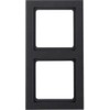 Hager q.3 – Frame 2 Elements Anthracite Velour