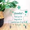 Grandad Puzzle Piece Acrylic Plaque: Heartfelt Father's Day & Birthday