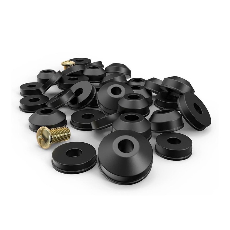 VOANZO 58 PCS Faucet Washers Assortment Flat and Beveled Washers