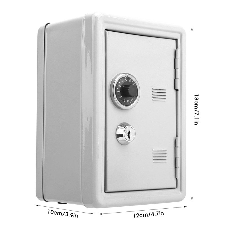 Kids Safe Box,Mini Key Storage Box,Children's Piggy Bank,Sturdy Iron Box,