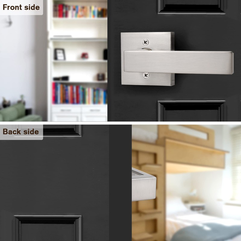 Probrico 2PACK Interior Door Handles, Heavy Duty Single Dummy Door