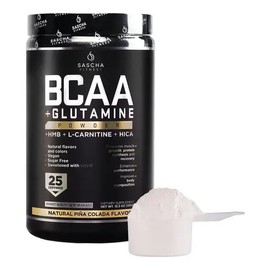 Bcaa 411 Sascha Fitness Suplemento Los Sabores Sabor Piña Colada