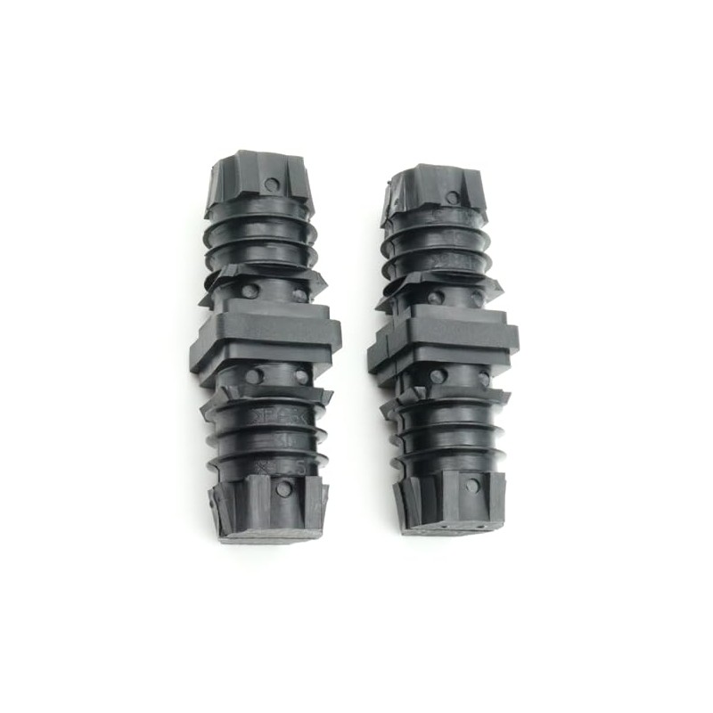 Design61 2 x 2-Way Connector Pipe Connector for Square Tubes