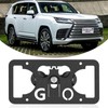 No Drill Front License Frame Compatible with Lexus LX J310