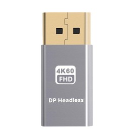chenyang Displayport Virtual Display Adapter DP Displayport Dummy Plug Headless Ghost Emulator 4K@60Hz