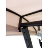 Garden Winds Custom Fit Replacement Canopy Top Cover Compatible with