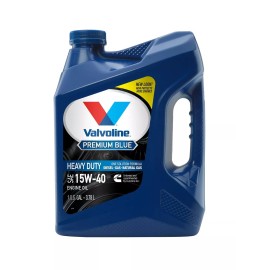 Valvoline Premium Blue 15W40 Heavy Duty Engine Oil 1 Gallon Cummins Endorsed